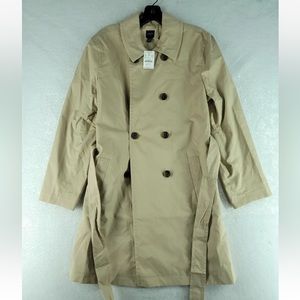 TAGS REMOVED J. Crew Factory Women’s Trench Coat - Light Khaki Size 10-